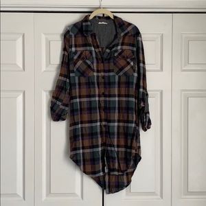 Women’s plaid tunic